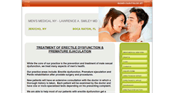 Desktop Screenshot of mensmedicalnewyork.com